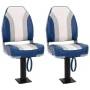 Asientos de barco 2 uds con pedestal giratorio 360° by , Boats - Ref: Foro24-3294973, Price: 235,21 €, Discount: %
