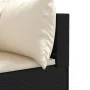 Set de muebles de jardín y cojines 7 pzas ratán sintético negro de , Conjuntos de jardín - Ref: Foro24-3308184, Precio: 695,0...