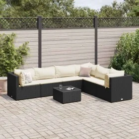 Comprar Set de muebles de jardín y cojines 7 pzas