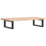 Estante de lavabo de pared de acero y madera maciza de haya de , Tocadores de baño - Ref: Foro24-3302353, Precio: 81,86 €, De...