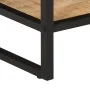 Mesa consola madera maciza de mango rugosa 100x35x70 cm de , Mesas auxiliares - Ref: Foro24-374075, Precio: 124,28 €, Descuen...
