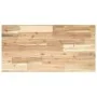 Estante de lavabo de pared acero y madera maciza de acacia de , Tocadores de baño - Ref: Foro24-3302668, Precio: 68,67 €, Des...