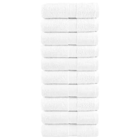 Toallas de invitados SOLUND 10 unidades blanco 30x50 cm 600 gsm de , Toallas - Ref: Foro24-137122, Precio: 26,40 €, Descuento...