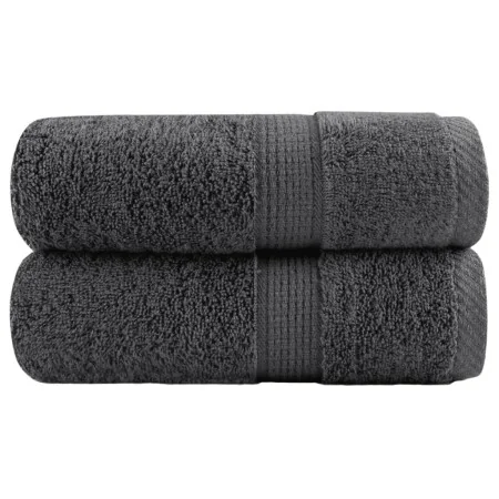 Toallas SOLUND 2 unidades gris antracita 30x30 cm 600 gsm | Foro24.es | Tu tienda online para hogar, jardín y más Foro24.es