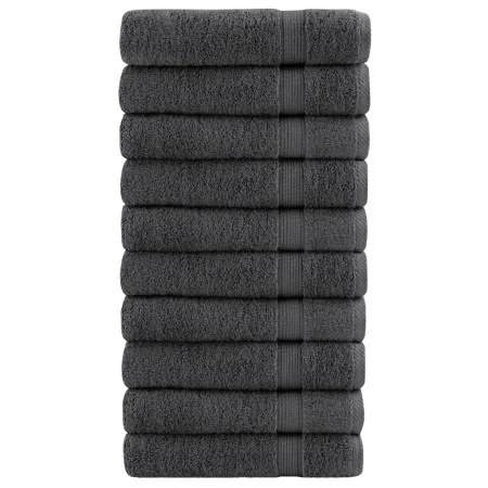 Toallas de ducha SOLUND 10 unidades antracita 70x140 cm 600 gsm de , Toallas - Ref: Foro24-137162, Precio: 130,23 €, Descuent...