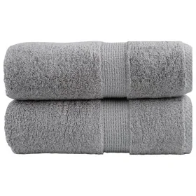 Toallas de invitados SOLUND 2 uds gris 30x50 cm 600 gsm von , Handtücher - Ref: Foro24-137302, Preis: 12,27 €, Rabatt: -5%%