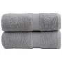 Toallas de invitados SOLUND 2 uds gris 30x50 cm 600 gsm von , Handtücher - Ref: Foro24-137302, Preis: 12,27 €, Rabatt: -5%%