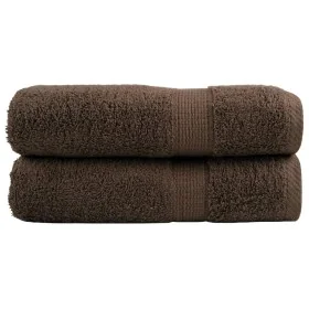 Toallas de baño SOLUND 2 unidades marrón 100x150 cm 600 gsm de , Toallas - Ref: Foro24-137239, Precio: 39,89 €, Descuento: %