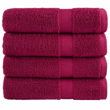 Toallas de ducha SOLUND 4 unidades burdeos 70x140 cm 600 gsm | Foro24.es | Tu tienda online para hogar, jardín y más Foro24.es