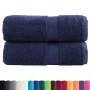 Toallas SOLUND 2 uds azul marino 30x30 cm 600 gsm | Foro24.es | Tu tienda online para hogar, jardín y más Foro24.es