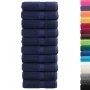 Toallas SOLUND 10 uds azul marino 30x30 cm 600 gsm | Foro24.es | Tu tienda online para hogar, jardín y más Foro24.es