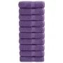Toallas SOLUND 10 unidades morado 30x30 cm 600 gsm | Foro24.es | Tu tienda online para hogar, jardín y más Foro24.es