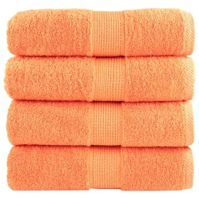 Toallas de invitados SOLUND 4 uds naranja 30x50 cm 600 gsm de , Toallas - Ref: Foro24-137375, Precio: 16,13 €, Descuento: -5%%