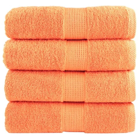 Toallas de invitados SOLUND 4 uds naranja 30x50 cm 600 gsm de , Toallas - Ref: Foro24-137375, Precio: 16,13 €, Descuento: -5%%