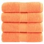 Toallas de invitados SOLUND 4 uds naranja 30x50 cm 600 gsm de , Toallas - Ref: Foro24-137375, Precio: 16,13 €, Descuento: -5%%