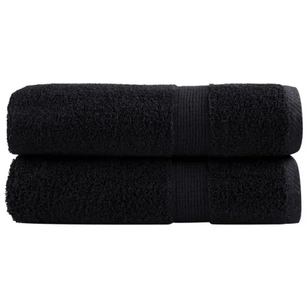 Toallas de mano SOLUND 2 unidades negro 50x100 cm 600 gsm | Foro24.es | Tu tienda online para hogar, jardín y más Foro24.es