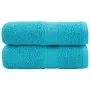 Toallas de invitados SOLUND 2 uds turquesa 30x50 cm 600 gsm by , Towels - Ref: Foro24-137446, Price: 14,06 €, Discount: -5%%