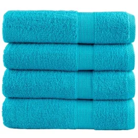 Toallas de mano SOLUND 4 unidades turquesa 50x100 cm 600 gsm von , Handtücher - Ref: Foro24-137450, Preis: 28,04 €, Rabatt: -5%%