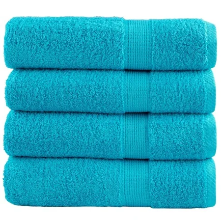 Toallas de mano SOLUND 4 unidades turquesa 50x100 cm 600 gsm von , Handtücher - Ref: Foro24-137450, Preis: 28,04 €, Rabatt: %