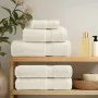 Toallas SOLUND 2 unidades crema 30x30 cm 600 gsm | Foro24.es | Tu tienda online para hogar, jardín y más Foro24.es