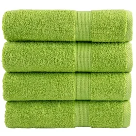 Toallas de ducha SOLUND 4 uds verde manzana