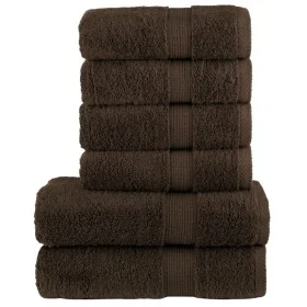 Juego de toallas premium SOLUND 6 unidades marrón 600 gsm von , Handtücher - Ref: Foro24-137557, Preis: 53,43 €, Rabatt: -5%%