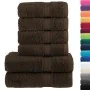 Juego de toallas premium SOLUND 6 unidades marrón 600 gsm von , Handtücher - Ref: Foro24-137557, Preis: 53,43 €, Rabatt: -5%%