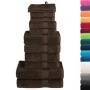Juego de toallas premium SOLUND 12 unidades marrón 600 gsm von , Handtücher - Ref: Foro24-137574, Preis: 58,99 €, Rabatt: -5%%