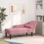 Sofá diván con cojines terciopelo rosa by , Daybeds - Ref: Foro24-4007591, Price: 165,21 €, Discount: -5%%