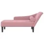 Sofá diván con cojines terciopelo rosa by , Daybeds - Ref: Foro24-4007591, Price: 165,21 €, Discount: -5%%