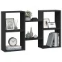 Estantería de pared madera de ingeniería negro 96x18x60 cm | Foro24.es | Tu tienda online para hogar, jardín y más Foro24.es