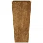Jardinera de acero oxidado 35x35x75 cm by , Pots and planters - Ref: Foro24-851092, Price: 65,30 €, Discount: -5%%