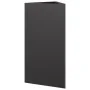 Jardinera triangular acero negro 40x34,5x70 cm by , Pots and planters - Ref: Foro24-851157, Price: 62,39 €, Discount: -5%%