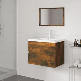 Set de muebles de baño madera contrachapada color