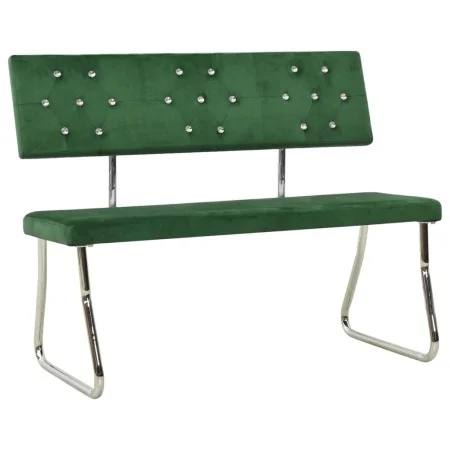 Banco de terciopelo verde oscuro 110 cm | Foro24.es | Tu tienda online para hogar, jardín y más Foro24.es