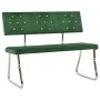 Banco de terciopelo verde oscuro 110 cm | Foro24.es | Tu tienda online para hogar, jardín y más Foro24.es