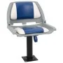 Asientos plegables de barco 4 uds azul y blanco 48x51x41 cm by , Sailboat parts - Ref: Foro24-3284282, Price: 199,11 €, Disco...