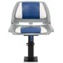 Asientos plegables de barco 2 uds azul y blanco 48x51x41 cm by , Sailboat parts - Ref: Foro24-3284280, Price: 116,91 €, Disco...