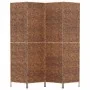 Biombo de 4 paneles jacinto de agua marrón 163x180 cm | Foro24.es | Tu tienda online para hogar, jardín y más Foro24.es