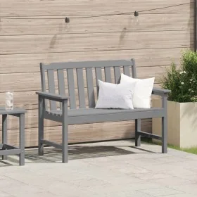 Comprar Banco de Jardín Gris Claro 120 cm HDPE