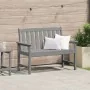 Banco de Jardín Gris Claro 120 cm HDPE | Foro24.es | Tu tienda online para hogar, jardín y más Foro24.es