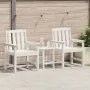 Sillas de Comedor 2 pcs Blancas HDPE | Foro24.es | Tu tienda online para hogar, jardín y más Foro24.es
