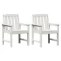 Sillas de Comedor 2 pcs Blancas HDPE | Foro24.es | Tu tienda online para hogar, jardín y más Foro24.es