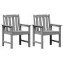 Sillas de Comedor de Jardín 2 pcs Gris Claro HDPE | Foro24.es | Tu tienda online para hogar, jardín y más Foro24.es