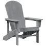 Silla Adirondack Gris Claro 74x82x91 cm HDPE | Foro24.es | Tu tienda online para hogar, jardín y más Foro24.es