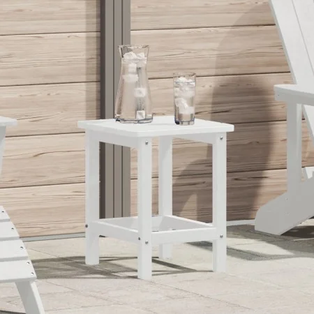 Mesa lateral Adirondack blanca 38x38x45 cm HDPE | Foro24.es | Tu tienda online para hogar, jardín y más Foro24.es