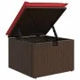 Juego Sofá Jardín 7 Piezas con Cojines Marrón Poli Ratán Acacia | Foro24.es | Tu tienda online para hogar, jardín y más Foro24.es