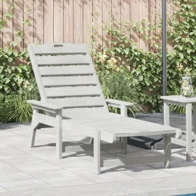 Comprar Tumbona Blanca 53x162x98.5 cm HDPE
