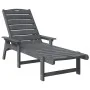 Tumbona Gris Claro 53x162x98.5 cm HDPE | Foro24.es | Tu tienda online para hogar, jardín y más Foro24.es