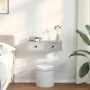 Estante de pared con cajones madera contrachapada roble ahumado | Foro24.es | Tu tienda online para hogar, jardín y más Foro24.es